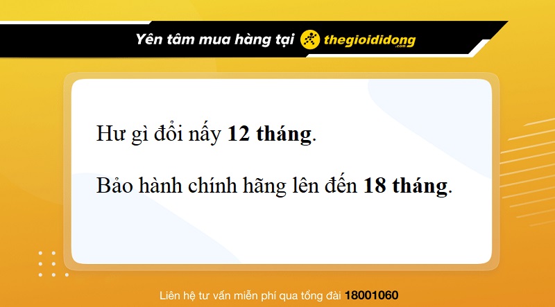 Ch&iacute;nh s&aacute;ch bảo h&agrave;nh tại Thế Giới Di Động.